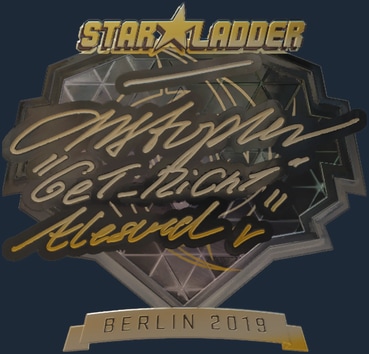 Sticker | GeT_RiGhT (Gold) | Berlin 2019